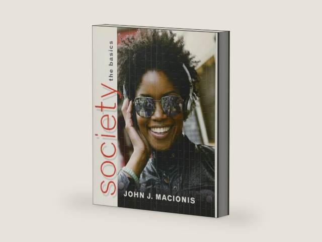 Society: The Basics by John J. Macionis | barcode:9780205003785 | source:'9780205003785-right-three-quarter.jpg