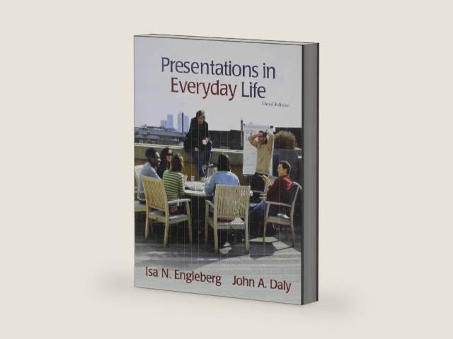 Presentations in Everyday Life + Myspeechlab by Isa N. Engleberg | barcode:9780205715862 | source:'9780205715862-right-three-quarter.jpg