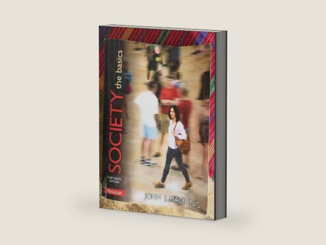 Society: The Basics PLUS NEW MySocLab with Pearson eText -- Access Card Package (13th Edition) (Macionis Sociology & Society Series) by John J. Macionis | barcode:9780205983308 | source:'9780205983308-right-three-quarter.jpg