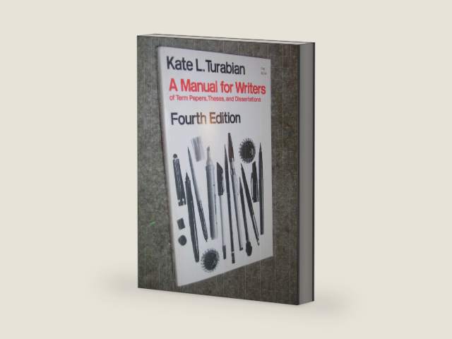A Manual for Writers of Term Papers, Theses, and Dissertations (Manual for Writers of Term Papers, Theses, & Dissertations) by Kate L Turabian | barcode:9780226816203 | source:'9780226816203-right-three-quarter.jpg