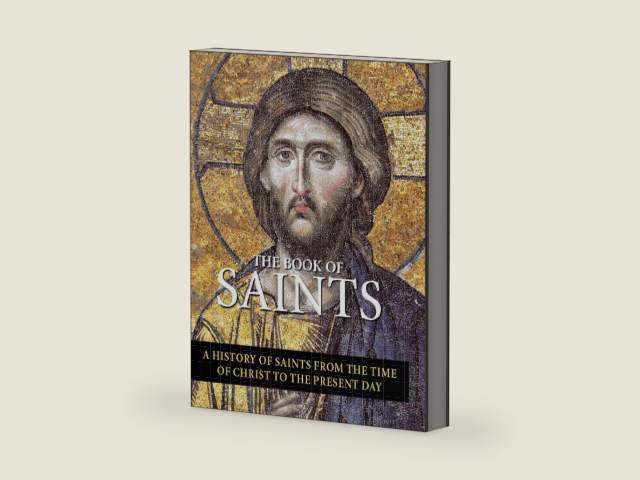 The Book of Saints: A History of Saints From the Time of Christ to the Present Day by Jo Rose | barcode:9780228105053 | source:'9780228105053-right-three-quarter.jpg