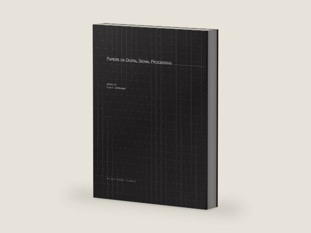 Papers on Digital Signal Processing (Mit Press) by Alan V Oppenheim | barcode:9780262650045 | source:'9780262650045-right-three-quarter.jpg