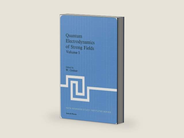Quantum Electrodynamics of Strong Fields (NATO Science Series B:, 80) by Greiner W. Hold | barcode:9780306410109 | source:'9780306410109-right-three-quarter.jpg