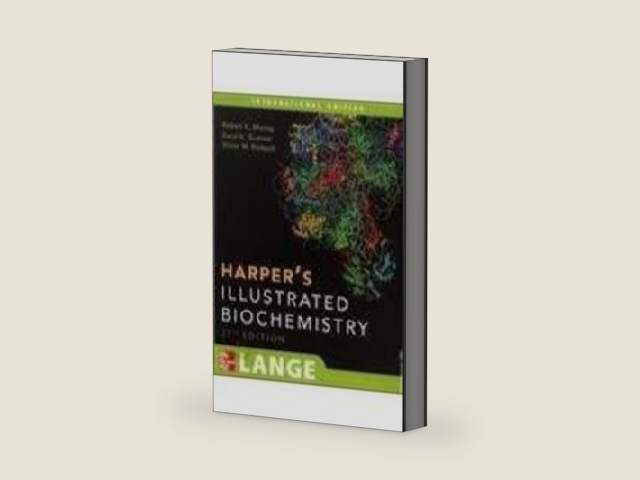 Harper'S Illustrated Biochemistry, 27th International Edition by Murray R K | barcode:9780307001368 | source:'9780307001368-right-three-quarter.jpg