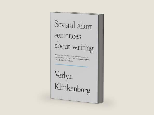 Several Short Sentences About Writing by Verlyn Klinkenborg | barcode:9780307279415 | source:'9780307279415-right-three-quarter.jpg