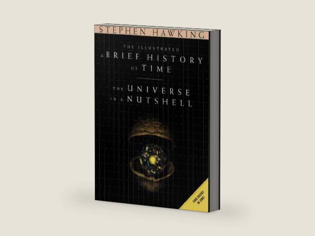 The Illustrated "A Brief History of Time" and "The Universe in a Nutshell" by Stephen W. Hawking | barcode:9780307291226 | source:'9780307291226-right-three-quarter.jpg