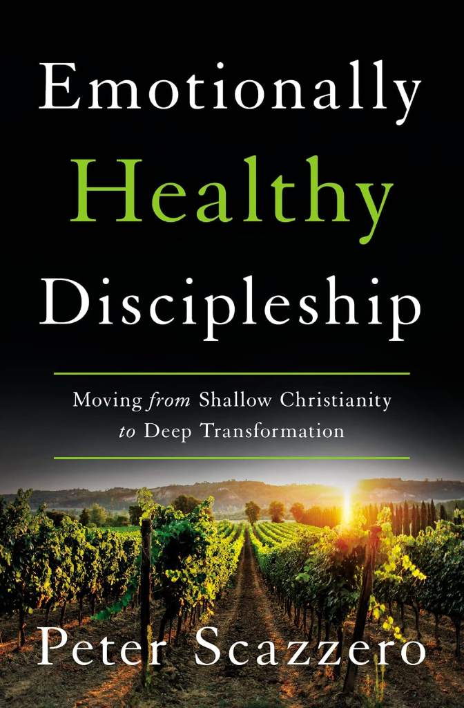 Emotionally Healthy Discipleship: Moving from Shallow Christianity to Deep Transformation by Peter Scazzero | barcode:9780310109488 | source:'9780310109488.jpg