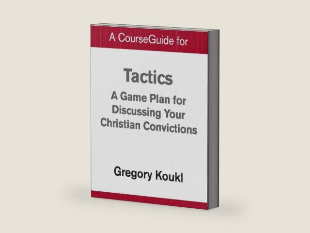 A CourseGuide for Tactics: A Game Plan for Discussing Your Christian Convictions by Zondervan | barcode:9780310111047 | source:'9780310111047-right-three-quarter.jpg