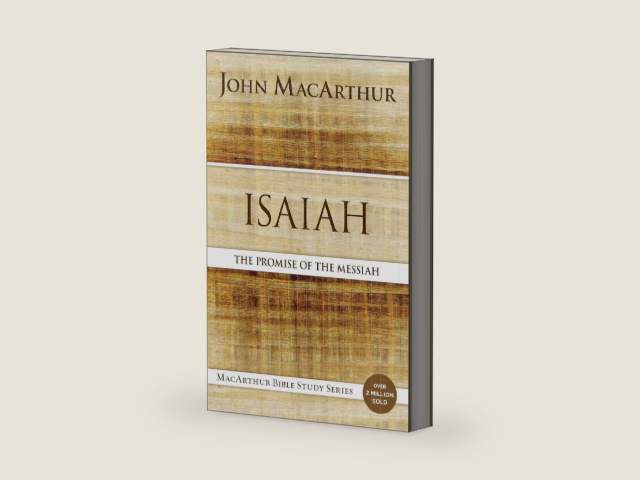 Isaiah: The Promise of the Messiah (MacArthur Bible Studies) by John F. MacArthur | barcode:9780310123804 | source:'9780310123804-right-three-quarter.jpg