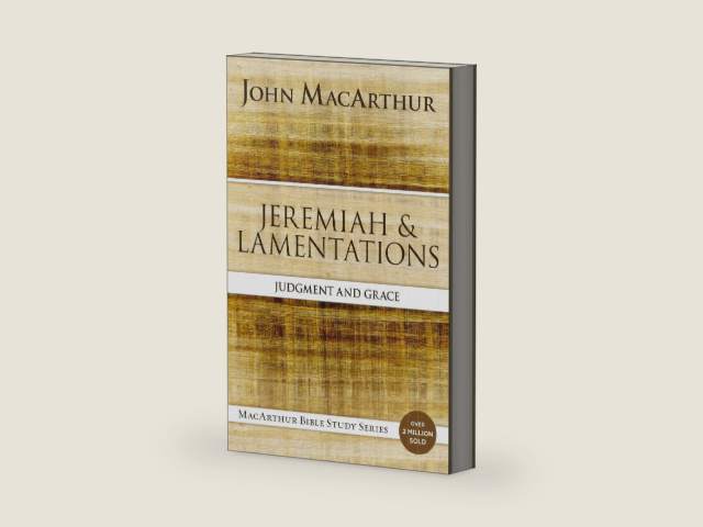 Jeremiah and Lamentations: Judgment and Grace (MacArthur Bible Studies) by John F. MacArthur | barcode:9780310123828 | source:'9780310123828-right-three-quarter.jpg