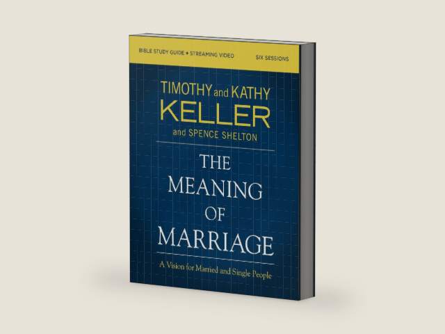 The Meaning of Marriage Bible Study Guide plus Streaming Video, Updated Edition: A Vision for Married and Single People by Timothy Keller | barcode:9780310146964 | source:'9780310146964-right-three-quarter.jpg