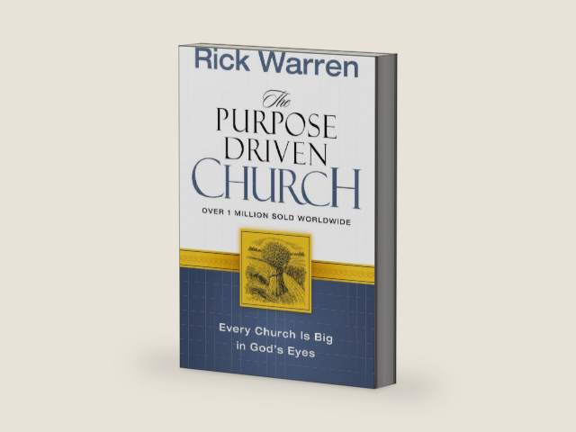 The Purpose Driven Church: Every Church Is Big in God's Eyes by Rick Warren | barcode:9780310201069 | source:'9780310201069-right-three-quarter.jpg