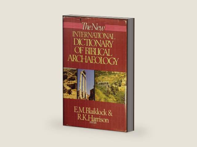 New International Dictionary of Biblical Archaeology by E. M. Blaiklock | barcode:9780310212508 | source:'9780310212508-right-three-quarter.jpg