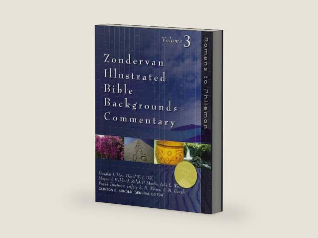 Zondervan Illustrated Bible Backgrounds Commentary, Vol. 3: Romans to Philemon by Zondervan | barcode:9780310218081 | source:'9780310218081-right-three-quarter.jpg