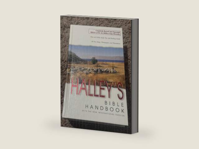 Halley's Bible Handbook with the New International Version by Henry H. Halley | barcode:9780310224792 | source:'9780310224792-right-three-quarter.jpg