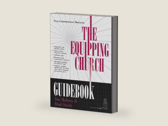 Equipping Church Guidebook, The by Sue Mallory | barcode:9780310239574 | source:'9780310239574-right-three-quarter.jpg