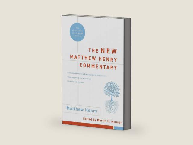 The New Matthew Henry Commentary: The Classic Work with Updated Language by Matthew Henry | barcode:9780310253990 | source:'9780310253990-right-three-quarter.jpg