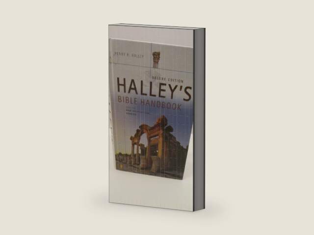 Halley's Bible Handbook with the New International Version---Deluxe Edition by Henry H. Halley | barcode:9780310259947 | source:'9780310259947-right-three-quarter.jpg