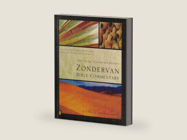 Zondervan Bible Commentary: One-Volume Illustrated Edition by Zondervan | barcode:9780310262640 | source:'9780310262640-right-three-quarter.jpg