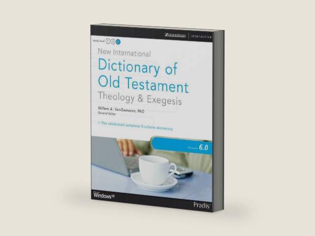 New International Dictionary of Old Testament Theology & Exegesis Version 6.0 by Willem Vangemeren | barcode:9780310274520 | source:'9780310274520-right-three-quarter.jpg