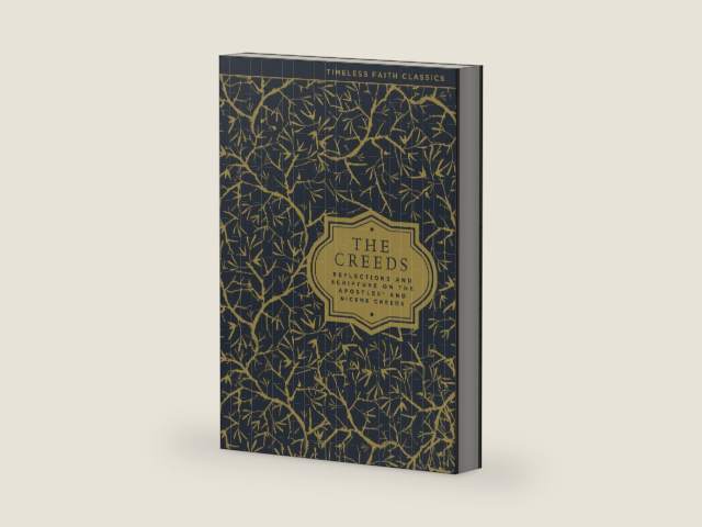 The Creeds: Reflections and Scripture on the Apostles' and Nicene Creeds (Timeless Faith Classics) by Zondervan | barcode:9780310343387 | source:'9780310343387-right-three-quarter.jpg
