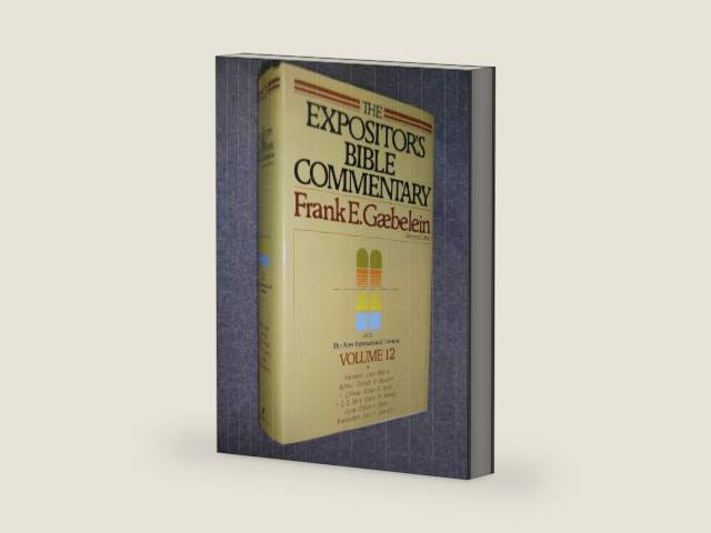 The Expositor's Bible Commentary (Vol 12) Hebrews through Revelation by Frank E. Gaebelein | barcode:9780310365402 | source:'9780310365402-right-three-quarter.jpg
