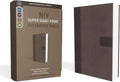 NIV, Super Giant Print Reference Bible (Font Size: 16.5-point), Leathersoft, Gray, Red Letter, Comfort Print by Zondervan | barcode:9780310445937 | source:'9780310445937.jpg