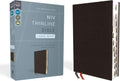 NIV, Thinline Bible, Large Print, Bonded Leather, Black, Red Letter, Thumb Indexed, Comfort Print by Zondervan | barcode:9780310448334 | source:'9780310448334.jpg