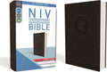 NIV, Value Thinline Bible, Large Print, Leathersoft, Gray/Black, Comfort Print by Zondervan | barcode:9780310448518 | source:'9780310448518.jpg