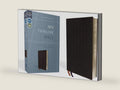 NIV, Thinline Bible, Bonded Leather, Black, Red Letter, Comfort Print by Zondervan | barcode:9780310448761 | source:'9780310448761-right-three-quarter.jpg