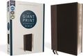 NIV, Giant Print Compact Bible, Leathersoft, Black, Red Letter, Comfort Print by Zondervan | barcode:9780310454670 | source:'9780310454670.jpg