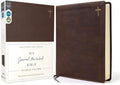 NIV, Journal the Word Bible (Perfect for Note-Taking), Double-Column, Leathersoft, Brown, Red Letter, Comfort Print: Reflect, Take Notes, or Create Art Next to Your Favorite Verses by Zondervan | barcode:9780310455271 | source:'9780310455271.jpg