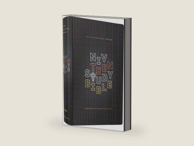 NIV, Teen Study Bible (For Life Issues You Face Every Day), Hardcover, Navy, Comfort Print by Zondervan | barcode:9780310455844 | source:'9780310455844-right-three-quarter.jpg