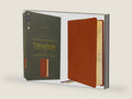 ESV, Thompson Chain-Reference Bible, Genuine Leather, Calfskin, Tan, Red Letter by Zondervan | barcode:9780310459040 | source:'9780310459040-right-three-quarter.jpg