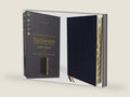 NASB, Thompson Chain-Reference Bible, Large Print, Leathersoft, Navy, 1995 Text, Red Letter, Thumb Indexed, Comfort Print by Zondervan | barcode:9780310459552 | source:'9780310459552-right-three-quarter.jpg