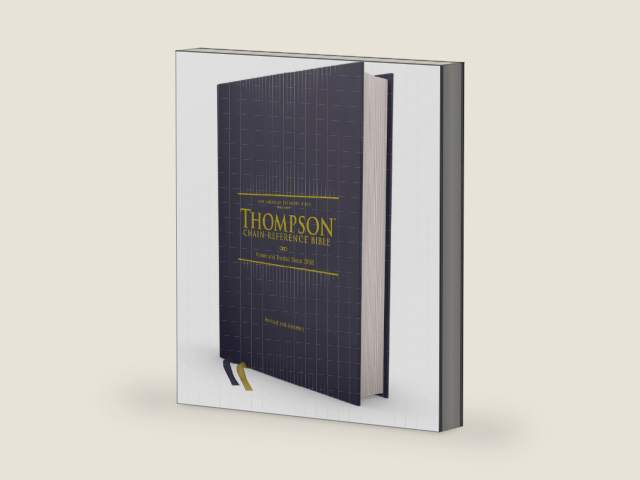 NASB, Thompson Chain-Reference Bible, Hardcover, 1995 Text, Red Letter, Comfort Print by Zondervan | barcode:9780310459606 | source:'9780310459606-right-three-quarter.jpg