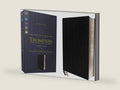 NIV, Thompson Chain-Reference Bible, Handy Size, European Bonded Leather, Black, Red Letter, Comfort Print by Zondervan | barcode:9780310459729 | source:'9780310459729-right-three-quarter.jpg