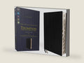 NIV, Thompson Chain-Reference Bible, Handy Size, European Bonded Leather, Black, Thumb Indexed, Red Letter, Comfort Print by Zondervan | barcode:9780310459736 | source:'9780310459736-right-three-quarter.jpg