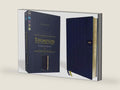 NIV, Thompson Chain-Reference Bible, Large Print, Leathersoft, Navy, Red Letter, Comfort Print by Zondervan | barcode:9780310459743 | source:'9780310459743-right-three-quarter.jpg