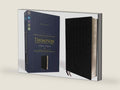 NIV, Thompson Chain-Reference Bible, Large Print, Bonded Leather, Black, Red Letter, Comfort Print by Zondervan | barcode:9780310459767 | source:'9780310459767-right-three-quarter.jpg
