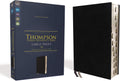 NIV, Thompson Chain-Reference Bible, Large Print, Bonded Leather, Black, Thumb Indexed, Red Letter, Comfort Print by Zondervan | barcode:9780310459774 | source:'9780310459774.jpg