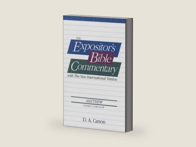 Matthew, Vol.2 (Ch. 13-28), The Expositor's Bible Commentary by D. A. Carson | barcode:9780310499718 | source:'9780310499718-right-three-quarter.jpg