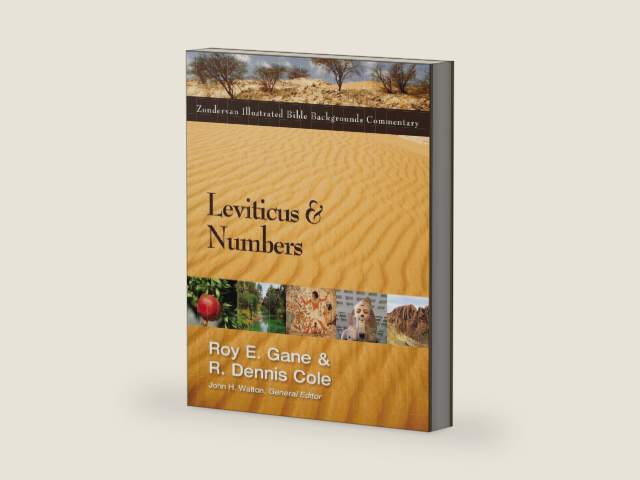 Leviticus and Numbers (Zondervan Illustrated Bible Backgrounds Commentary) by Roy Gane | barcode:9780310527572 | source:'9780310527572-right-three-quarter.jpg