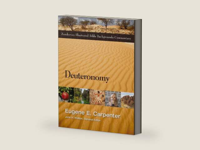Deuteronomy (Zondervan Illustrated Bible Backgrounds Commentary) by Eugene Carpenter | barcode:9780310527589 | source:'9780310527589-right-three-quarter.jpg