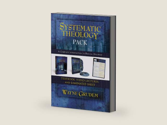 Systematic Theology Pack: A Complete Introduction to Biblical Doctrine by Wayne A. Grudem | barcode:9780310534273 | source:'9780310534273-right-three-quarter.jpg