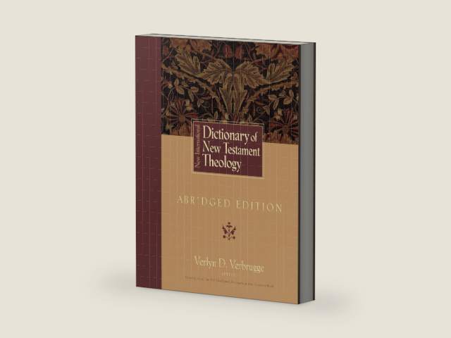 New International Dictionary of New Testament Theology: Abridged Edition by Zondervan | barcode:9780310537557 | source:'9780310537557-right-three-quarter.jpg