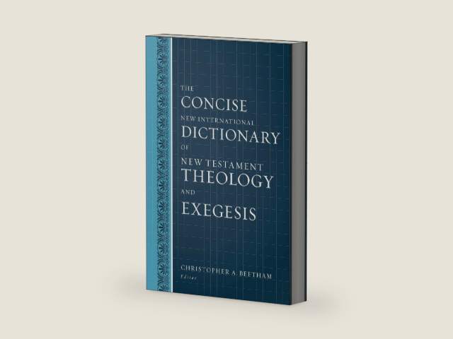 The Concise New International Dictionary of New Testament Theology and Exegesis by Zondervan | barcode:9780310598473 | source:'9780310598473-right-three-quarter.jpg