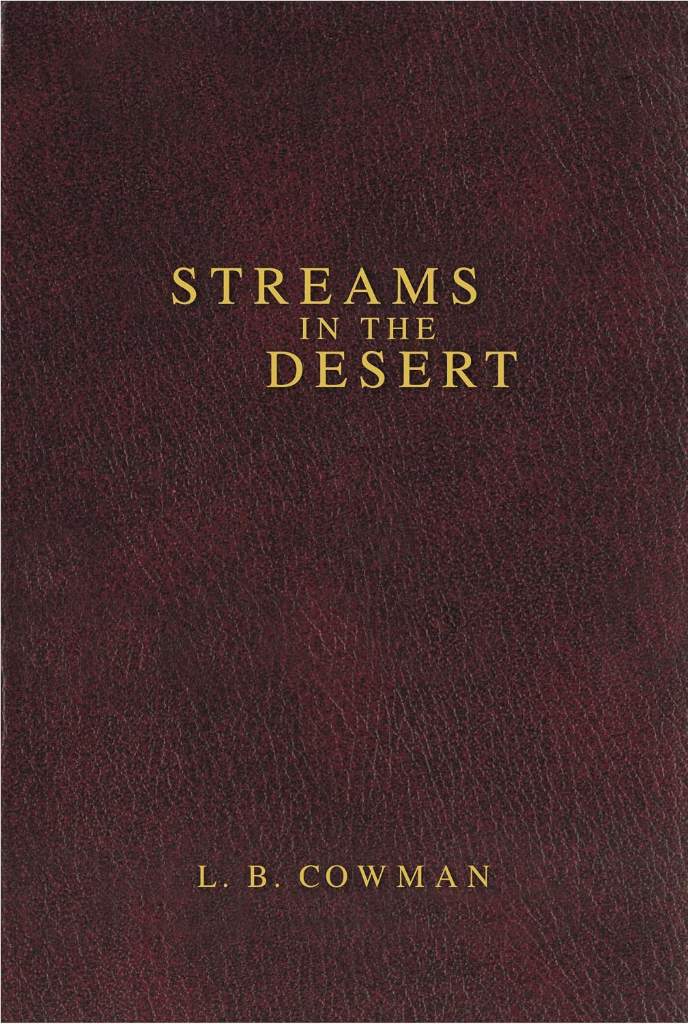 Streams in the Desert by L. B. Cowman | barcode:9780310607052 | source:'9780310607052.jpg