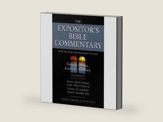 The Expositor's Bible Commentary: Genesis, Exodus, Leviticus, Numbers (Volume 2) by Frank E. Gaebelein | barcode:9780310608929 | source:'9780310608929-right-three-quarter.jpg