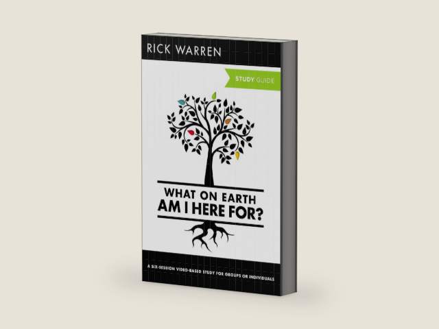 What On Earth Am I Here For? Bible Study Guide (The Purpose Driven Life) by Rick Warren | barcode:9780310696186 | source:'9780310696186-right-three-quarter.jpg
